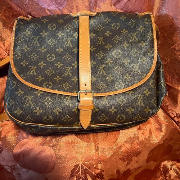 💼 Louis Vuitton Saumur 35 – Authentic Vintage 1995 - Picture 6 of 16